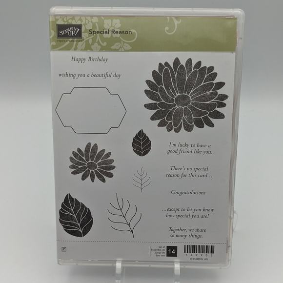 Stampin Up Stamp Set SPECIAL REASON 142902 Stamping Cardmaking DIY Papercraft - Picture 1 of 4